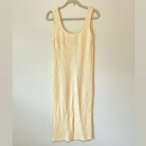 Zara crochet midi dress